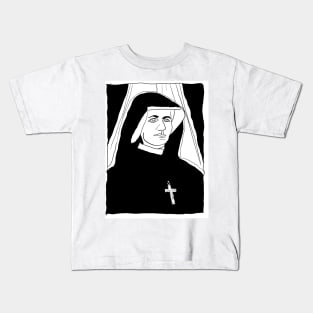 Saint Faustina Kids T-Shirt